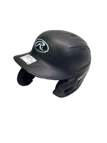 Used Rawlings IMPAX W/ JAWGUARD Batting Helmet w/Mask Black M/L 11347-S000268582