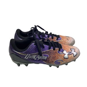 Used Under Armour JEFFERSON Adult FB Cleats Purple Senior 6 11347-S000268576