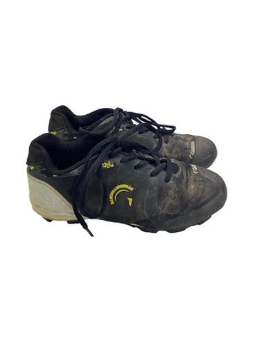 Used GUARDIAN BB CLEATS BB/SB Cleats Black And White Junior 03 11347-S000268575