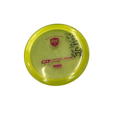 Used Discmania CD1 Disc Golf Driver Yellow 11760-S000091358