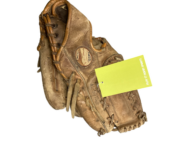 Used Spalding 42.3915 ADVISORY STAFF GLOVE BB/SB Glove RH Throw Brown 12" 11613-S000181816