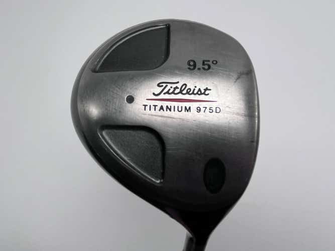 Titleist 975 D Driver 9.5* Graffalloy Pro Lite Regular Graphite Mens RH