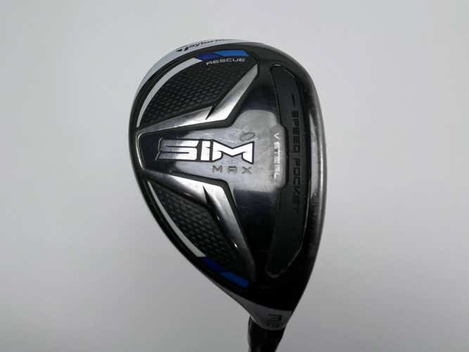 TaylorMade SIM MAX 3 Hybrid 19* Fujikura Ventus Blue 7-S Stiff Graphite Mens RH