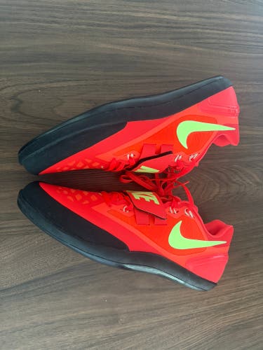 Nike Zoom Rotational 6 Discus Shoes FZ9606-600 Men's Track & Field Size 10.5