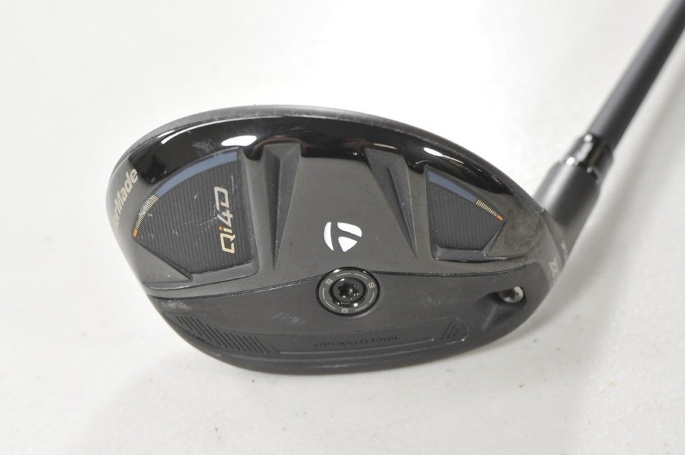 LEFT HANDED TaylorMade Qi4D Rescue 4-22* Hybrid Regular Flex