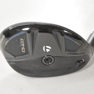 LEFT HANDED TaylorMade Qi4D Rescue 4-22* Hybrid Regular Flex Graphite # 217577