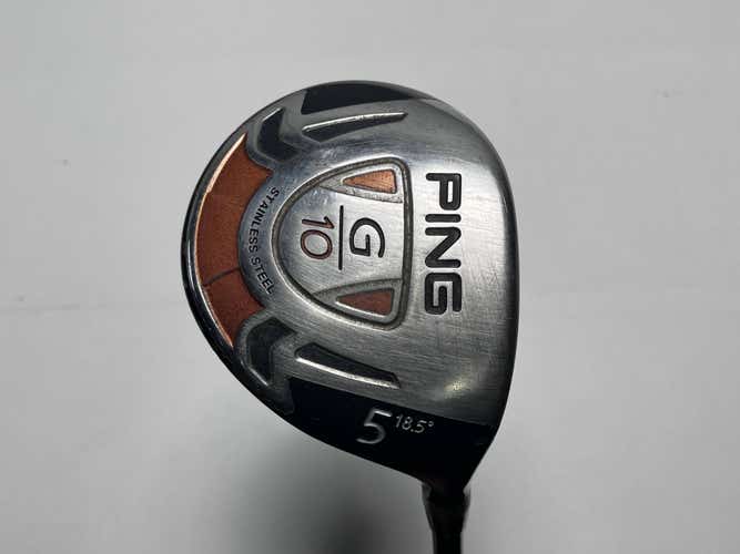 Ping G10 5 Fairway Wood 18.5* Grafalloy Pro Launch Red Regular Graphite Mens RH
