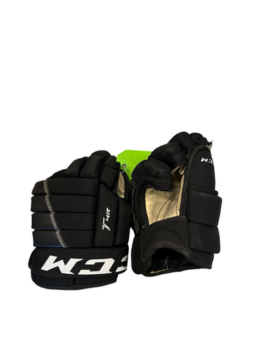 Used CCM T4R Youth Gloves Black 9" 11682-S000132002