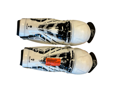 Used NHL Youth Shin Guards White 10" 11682-S000131987