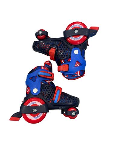 Used RollerDerby ADJUSTABLE QUAD Child Roller Quad Skates Royal Blue Adjustable 11682-S000131979