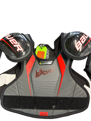 Used Bauer LIL SPORT SHOULDER PADS Youth Shoulder Pads LG 11682-S000131959