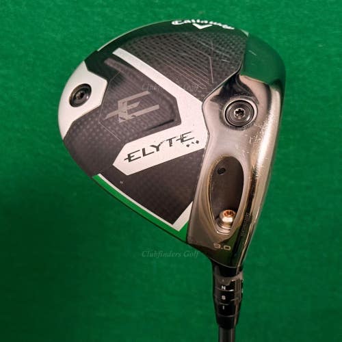 Callaway ELYTE Triple Diamond 9 Driver UST Mamiya LINQ 6F5 Extra Stiff w/ HC