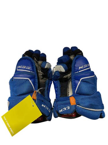 Used CCM Junior Gloves Royal Blue 11" 11847-S000035217
