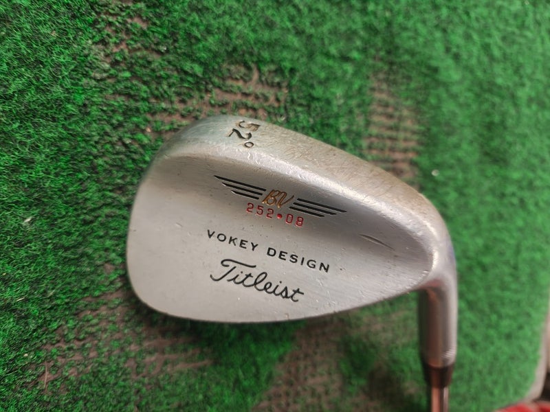 Titleist Vokey Design 252.08 Gap Wedge GW Steel Shaft 52 Degree