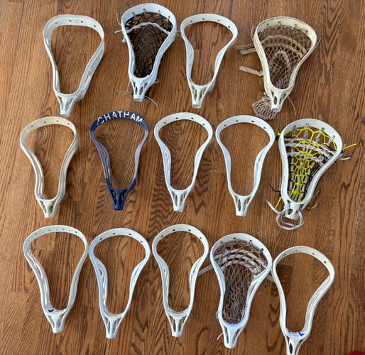 Lot of Vintage Warrior Lacrosse Heads