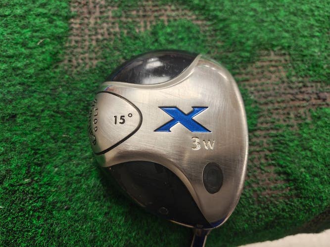 Callaway X Hot 15 Degree Fairway 3 Wood Regular Flex  Graphite