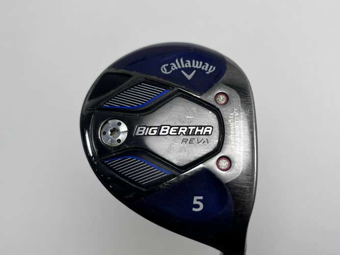 Callaway REVA 5 Fairway Wood 18* RCH 40W 40g Ladies RH Undersize Grip