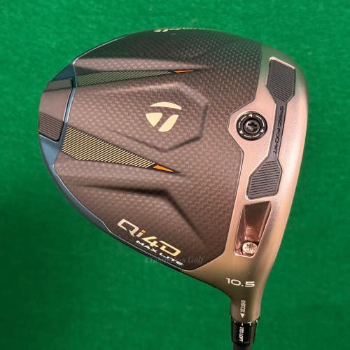 TaylorMade Qi4D Max Lite 10.5 Driver REAX Blue MR-50-A Graphite Seniors w/ HC