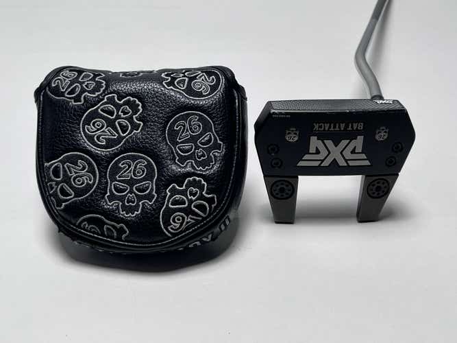 PXG Battle Ready Bat Attack Putter 33.5" Mens RH HC