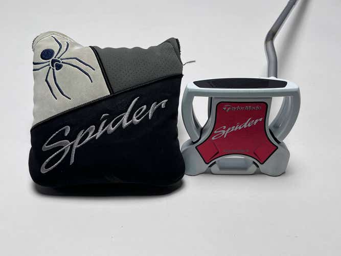 TaylorMade Spider Ghost White Double Bend Putter 35.5" Mens RH HC