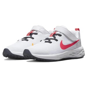 Nike Revolution 6 DD1095-101 Sneakers Kids US 12 White Running Shoes RHS8032