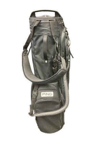Used Ping HOOFER STAND BAG Mens Stand Bag Black 11846-S000104225