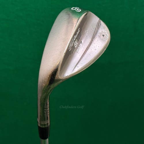 LH Titleist Vokey SM7 Brushed 60-14K 60 Lob Wedge Vokey Design Wedge Flex