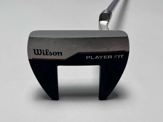 Wilson Player FIt Milled Face Mallet Putter 35" Mens RH