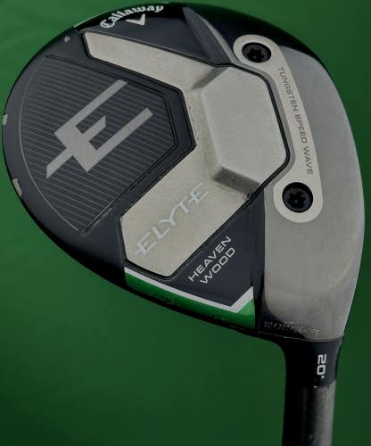 Callaway Elyte Fairway Heavenwood HW 20* Senior Flex Vanquish 4 R2 Right Hand
