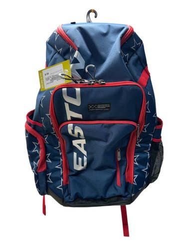 Used Easton ROADHOUSE BP BB/SB Player Backpack Navy Blue And Red 11835-S000208106