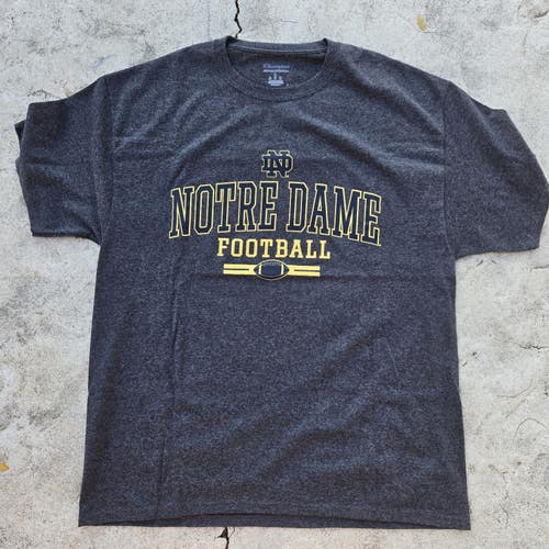 NEW Champion Notre Dame Football Shirt XL