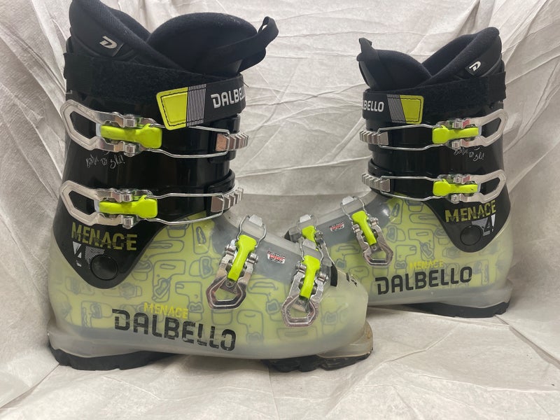 Mondo 24 & 24.5 Kid's Dalbello Menace 4 All Mountain Ski Boots (Used)