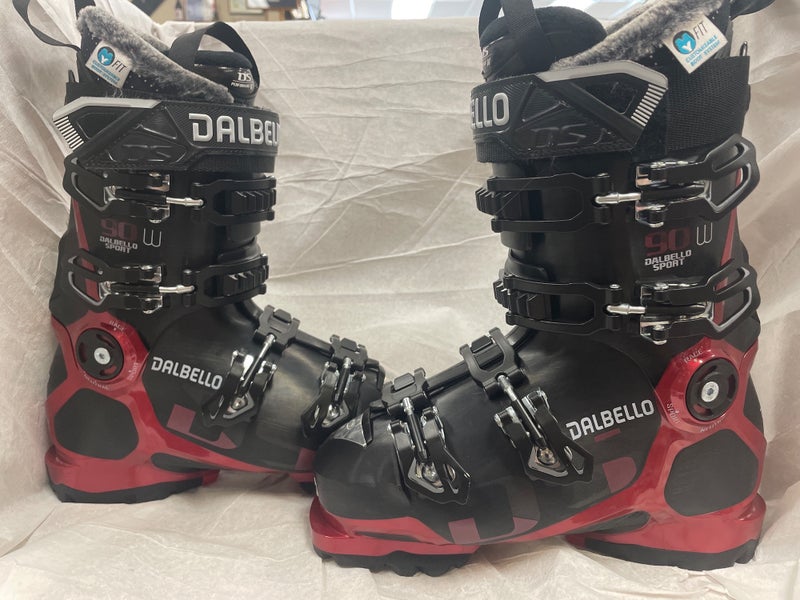Mondo 24 & 24.5 Women's Dalbello DS All Mountain Ski Boots Soft Flex (New)