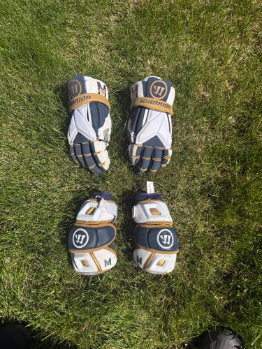 Mullen HS / Colorado Warrior Evo Pro Lacrosse Gloves and Elbows