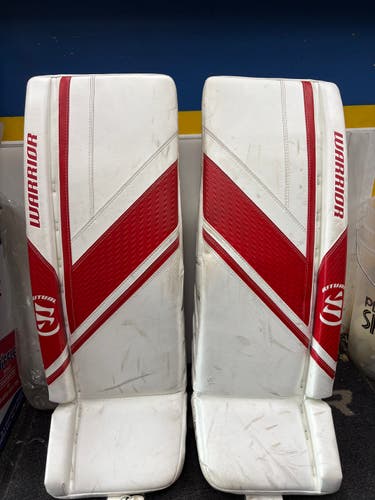 32" +1 Warrior Ritual G6 E+ Goalie Leg Pads **Used**
