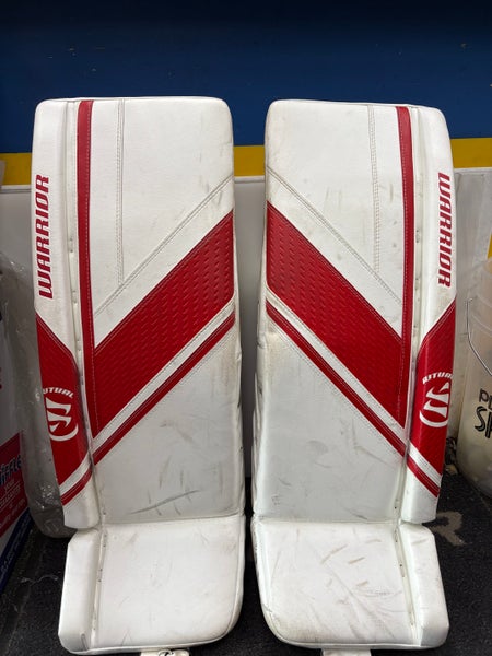 32" +1 Warrior Ritual G6 E+ Goalie Leg Pads **Used**