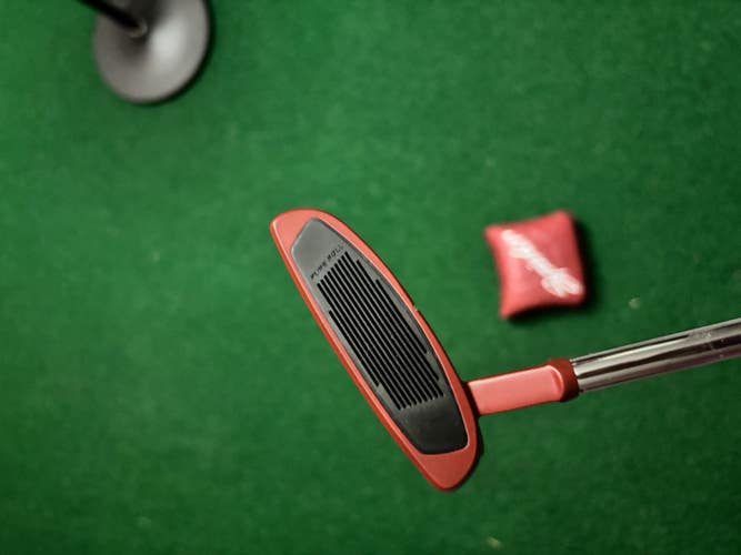 taylormade red spider putter 35 inch , cover