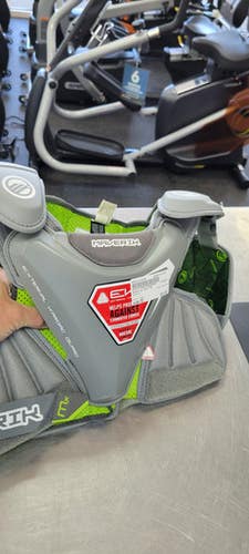 Used Maverik EKG MX Lacrosse Shoulder Pads Grey MD 11497-S000157628