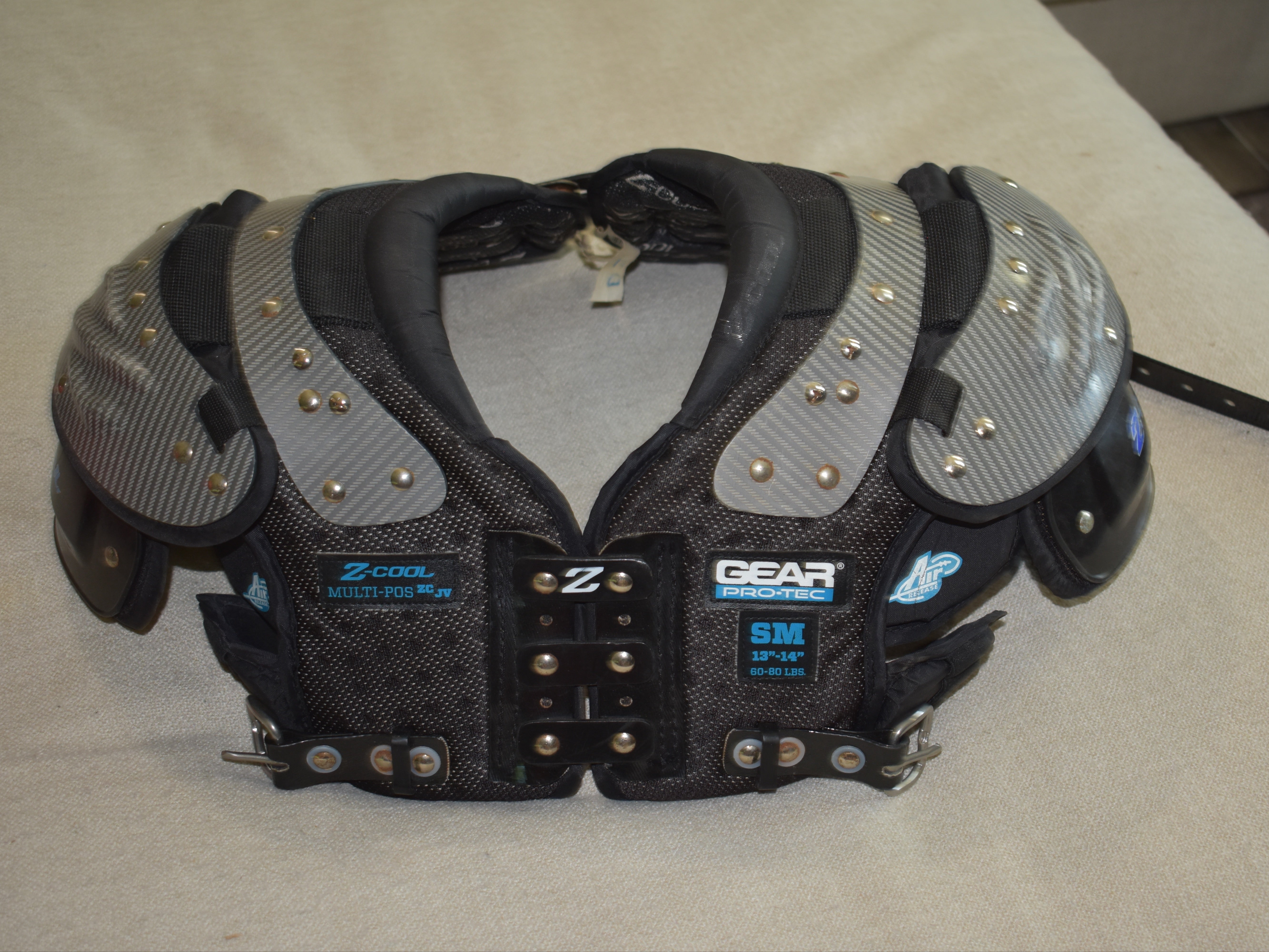 Gear Pro Tec Z-Cool Shoulder Pads | Used and Closeout