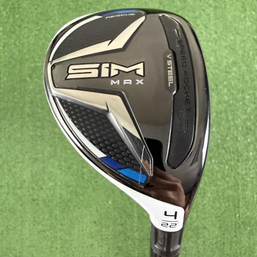 Taylormade Sim Max 4 Hybrid 22 4H Accra Tour TZ6 Proto M3 85g Regular Flex