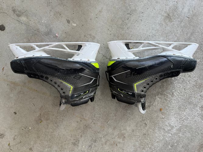 2021 Bauer Elite Hockey Goalie Skates Wide Width 12 (Used)