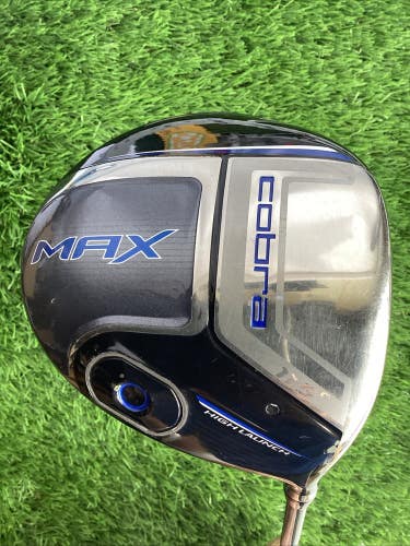 Cobra Max High Launch Driver 11.5* With White Tie X4 Lite Flex Seniors Graphite