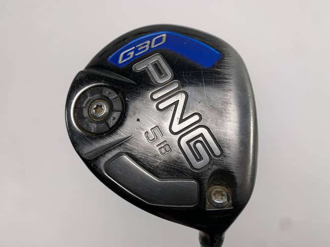 Ping G30 5 Fairway Wood 18* TFC419 Stiff Graphite Mens RH