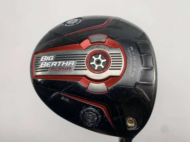 Callaway Big Bertha Alpha 815 Driver 10.5* Aldila RIP'd NV 65g Stiff RH