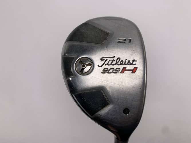 Titleist 909 H Hybrid 21* Aldila VooDoo Stiff Graphite Mens RH