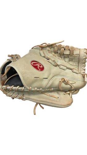 Used Rawlings GG ELITE BB/SB Glove RH Throw White 12 1/2" 11859-S000030766