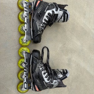 Mission Inhaler NLS3 Inline Skates Wide Width Size 1.5 (Used)