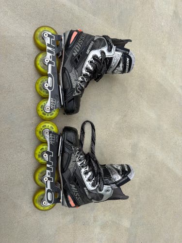 Mission Inhaler NLS3 Inline Skates Wide Width Size 1.5 (Used)