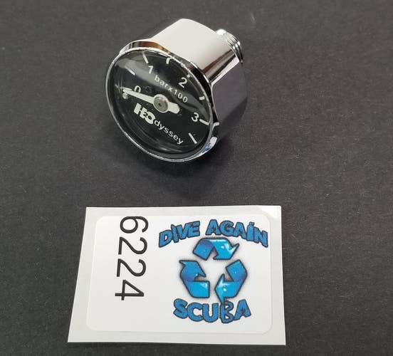 H2Odyssey 350 BAR Scuba Dive Pressure Gauge SPG Pony Bottle 1st Stage Mini