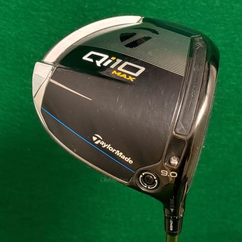 TaylorMade Qi10 Max 9 Driver Aldila NV Green 65-S NXT GEN MLT Graphite Stiff